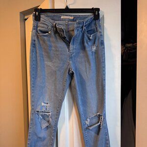 Levi High Rise skinny Jeans size 29